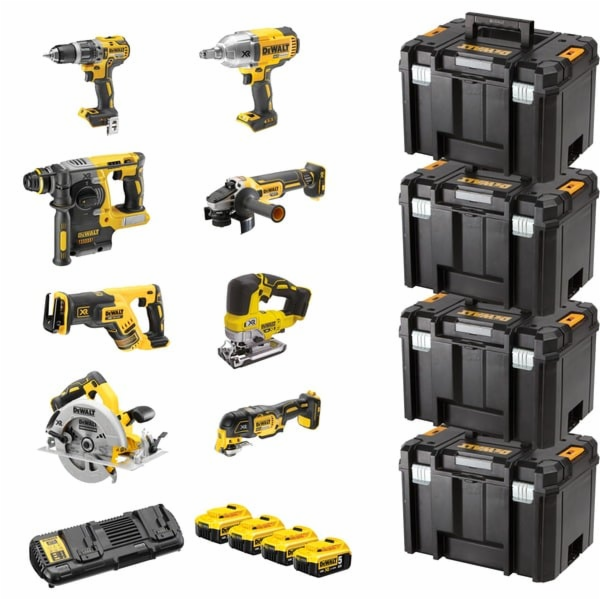 Dewalt DCK865P4T 18V akumulátorový kombinovaný balíček (ž...