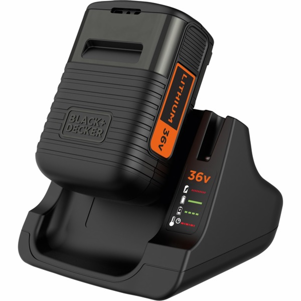 Black+Decker Nabíječka + baterie BDC2A36-QW, 36 V (černá)