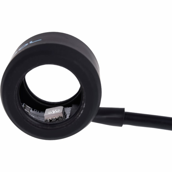 Alphacool Aurora HardTube LED prsten 16mm Deep Black - RG...