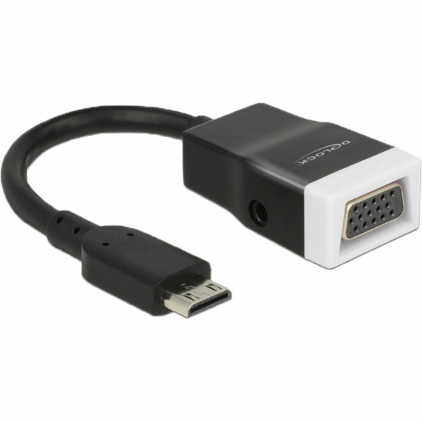 Adaptér HDMI mini C samec -> VGA samice