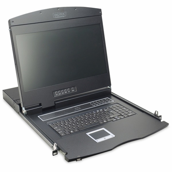 Digitus "19" KVM Console 19" TFT 8Port, KVM Switch"