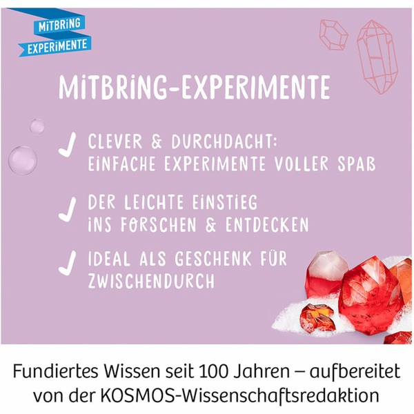 KOSMOS křišťálové mýdlo, experimentální krabička