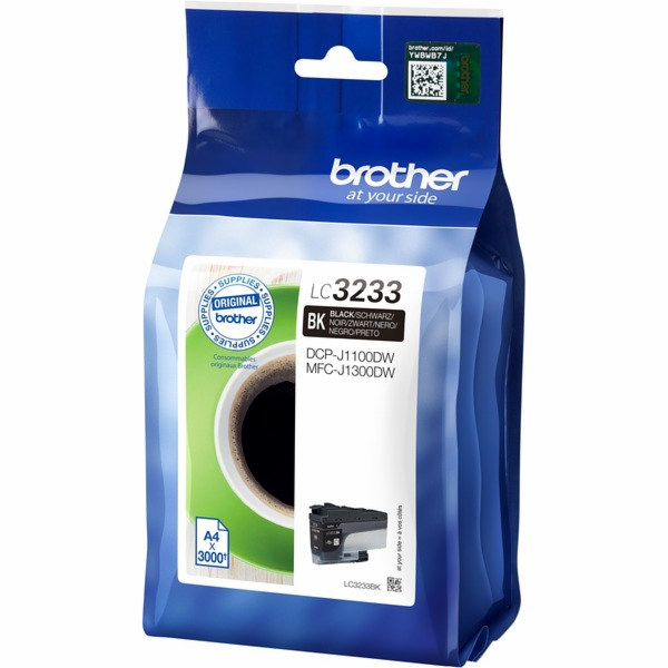 Inkoust Brother černý LC3233BK