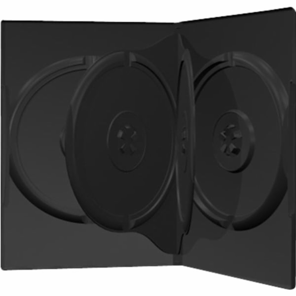 4 DVD box černý (50 kusů), ochranný obal