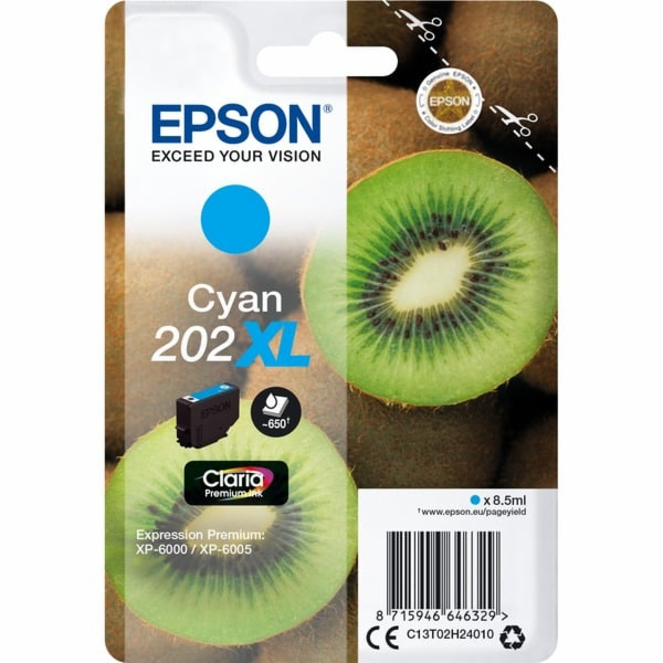 Inkoust Epson 202XL azurový (C13T02H24010)