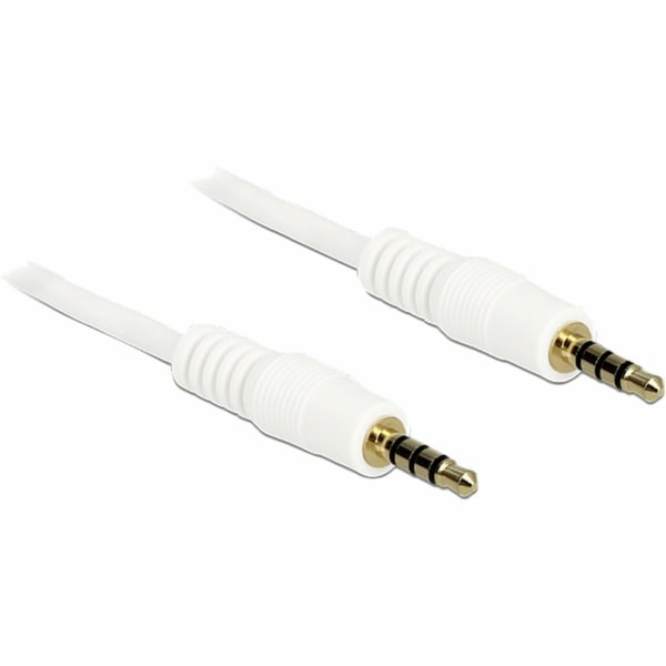 Jack audio kabelu 3,5 mm 4pin > 3,5 mm zástrčka 4pin