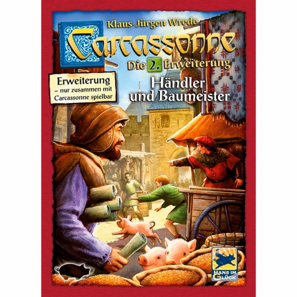 Asmodee Carcassonne - Obchodník a stavitel, desková hra