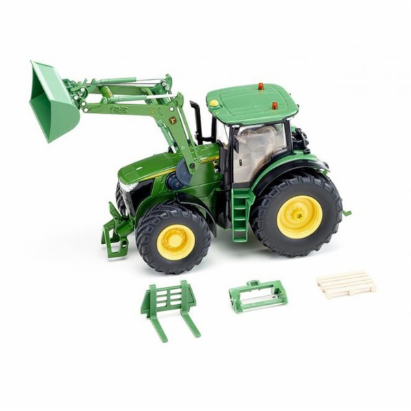 CONTROL32 John Deere 7310R s čelním nakladačem a ovládání...