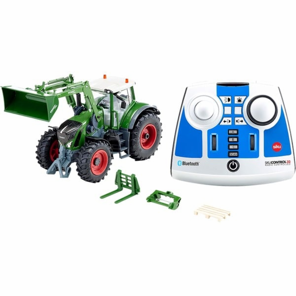 SIKU CONTROL32 Fendt 933 Vario s čelním nakladačem a modu...