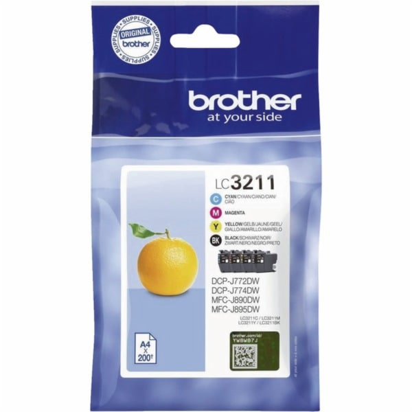 Inkoust Brother Valuepack LC3211VALDR