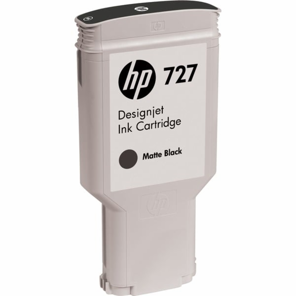 HP Matná černá inkoustová kazeta DesignJet č. 727 (C1Q12A)