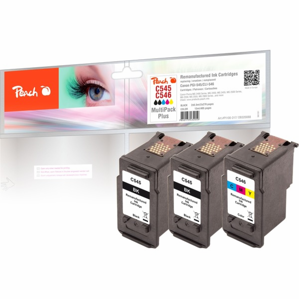 Peach Výhodné balení inkoustů PI100-317 (kompatibilní s C...