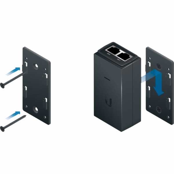 PoE Injector Wall Mount Kit, Wandhalterung