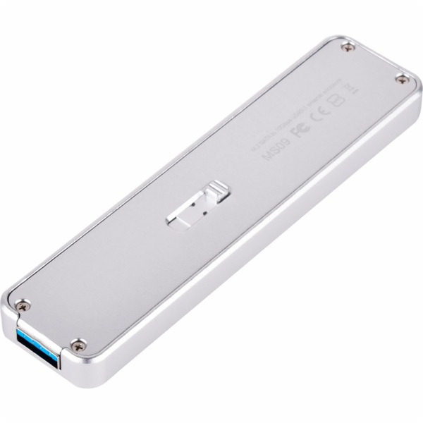 SilverStone SST-MS09S USB 3.1, kryt disku