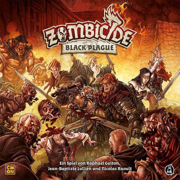 Asmodee Zombicide - Black Plague, desková hra
