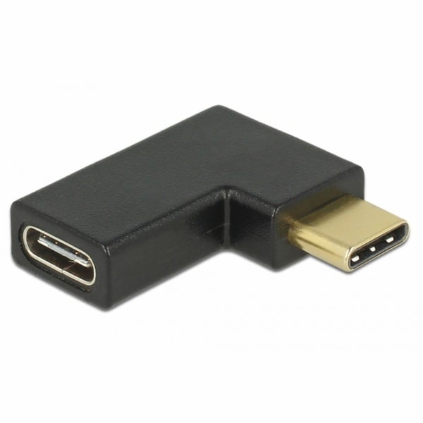DeLOCK USB 3.2 Gen 2 adaptér, USB-C samec > USB-C samice 90°