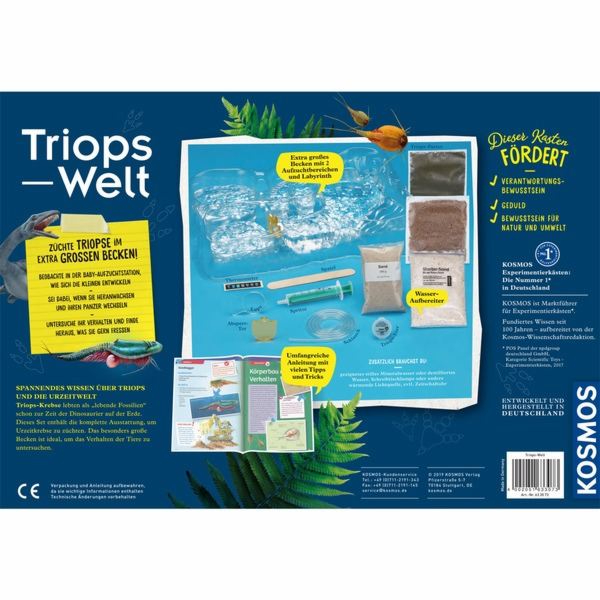 KOSMOS Triops world, experiment box