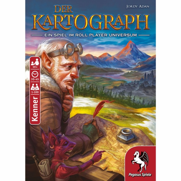 Pegasus The Cartographer, společenská hra