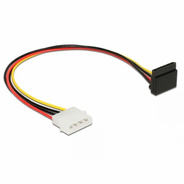 "Napájecí kabel SATA 15Pin (samice) > 4Pin 5,25"" (samec)"