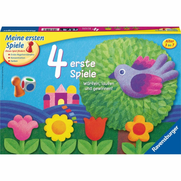 Ravensburger 4 první hry, hra v kostky