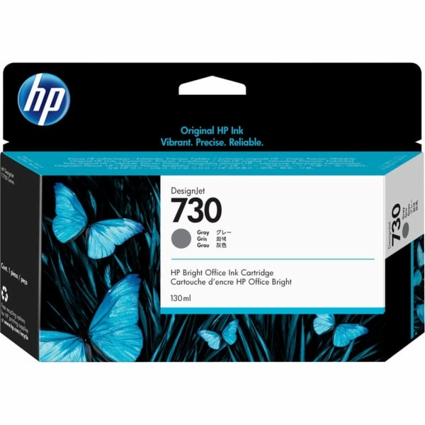 Šedý inkoust HP č. 730 (P2V66A)
