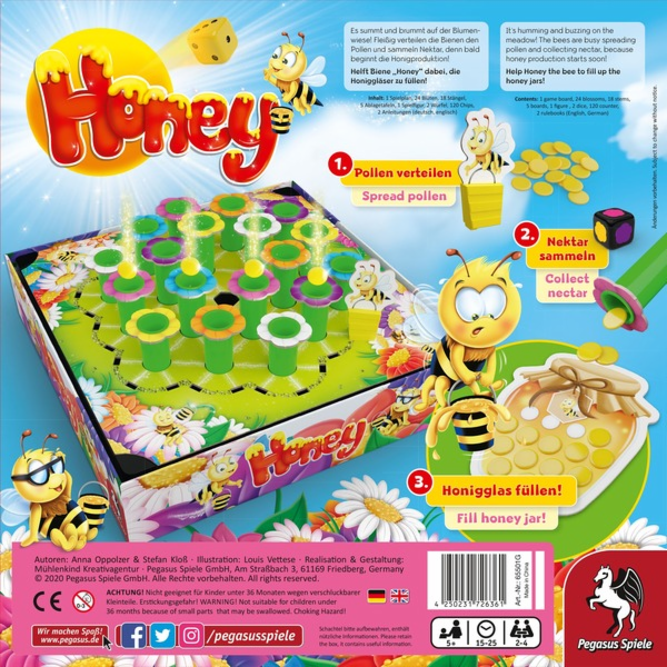 Pegasus Honey, desková hra