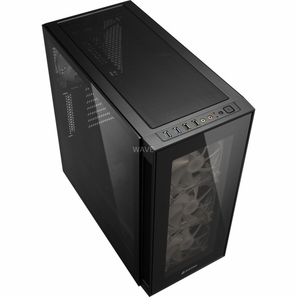Sharkoon TG5 PRO RGB, pouzdro tower
