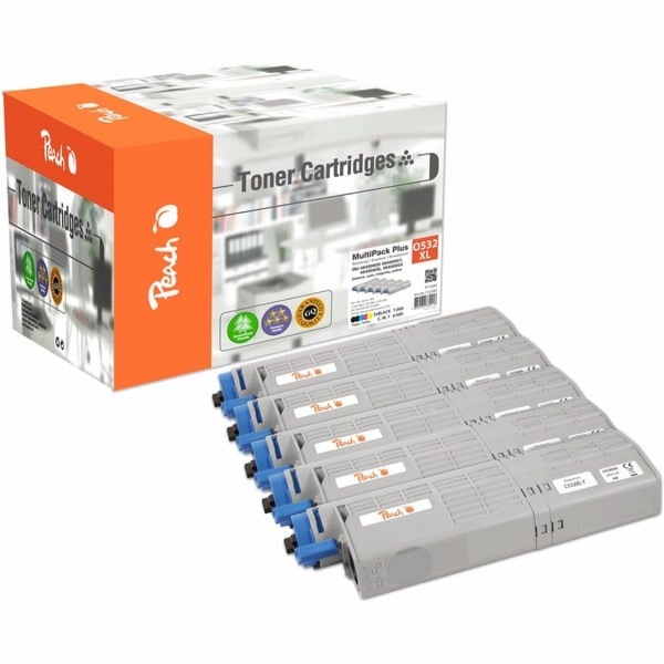 Peach Úsporný toner Plus 112306 (kompatibilní s OKI 46490...