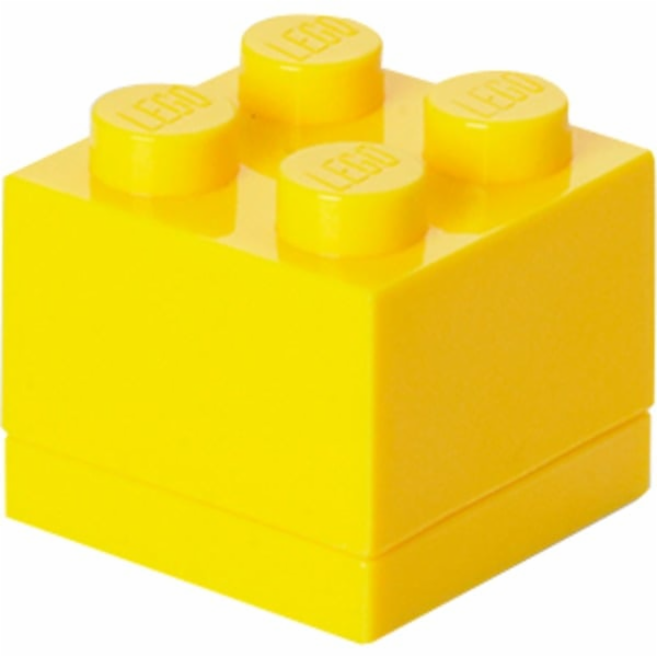 LEGO Mini Box 4 gelb, Aufbewahrungsbox