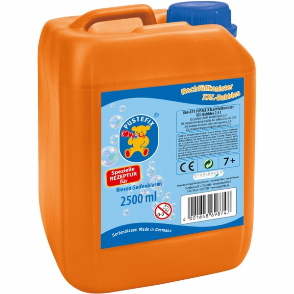 Pustefix doplňovací láhev XXL bublinky 2,5 litru, mýdlové...