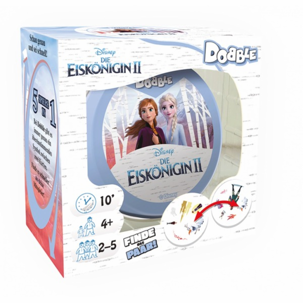 Asmodee Dobble Disney Frozen II, karetní hra německá verze