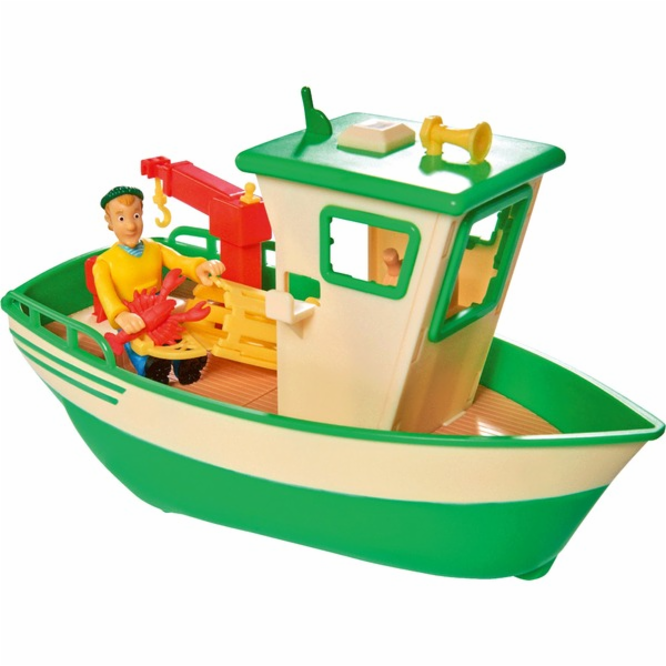 Simba Fireman Sam - Charlieho rybářská loď s figurkou, vo...