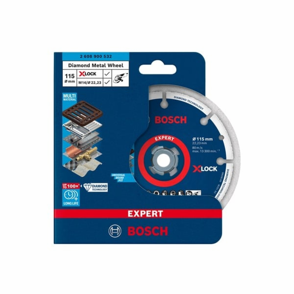 Bosch EXPERT X-LOCK Diamant rezný kotouc 115x22.23mm