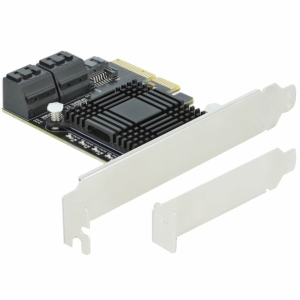 DeLOCK PCIe 5P SATA x4 LP, karta rozhraní