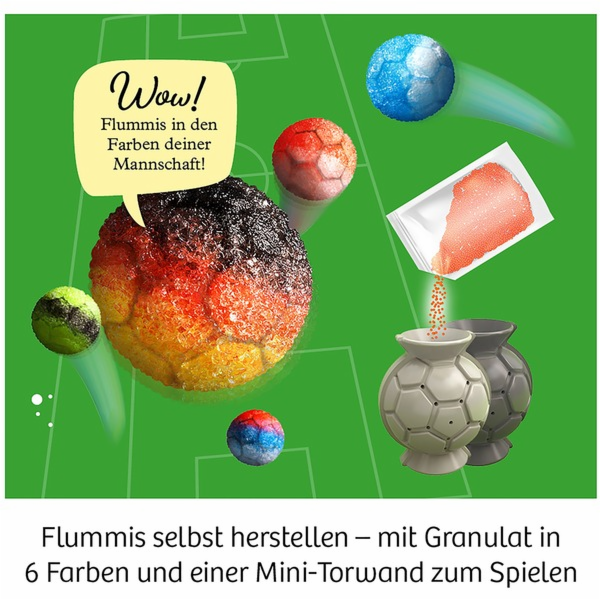 Fotbalové skákací míče KOSMOS, experimentální sada