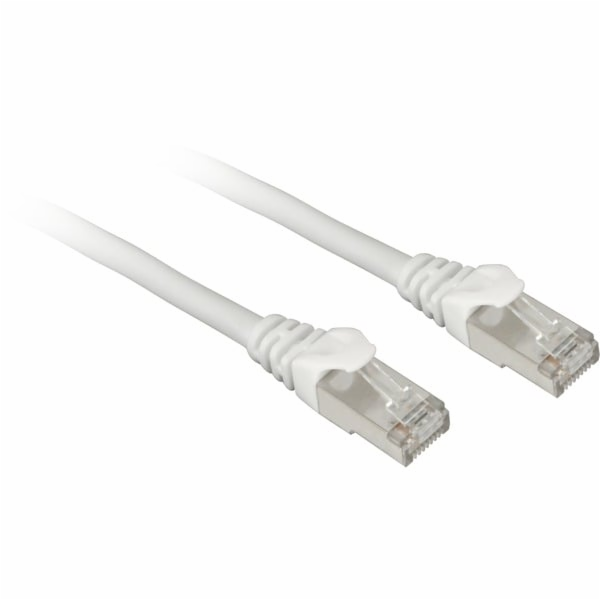 Sharkoon patch kabel SFTP, RJ-45, s surovým kabelem Cat.7a