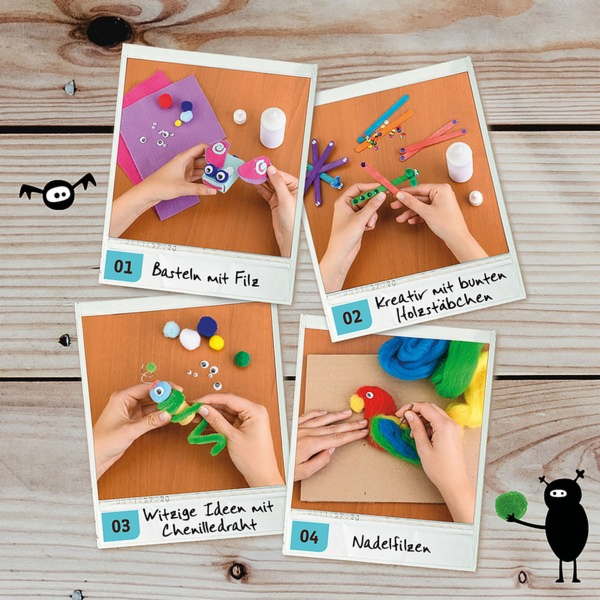 KOSMOS Moje velká řemeslná krabice, řemesla