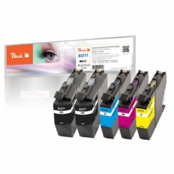 Peach PI500-274 - Kompatibilní - černá - Azurová - Purpur...
