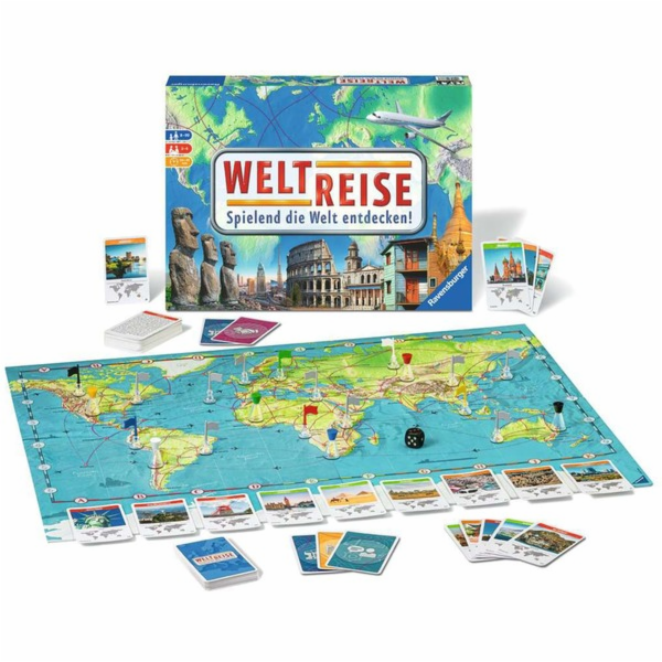 Světové turné Ravensburger, desková hra