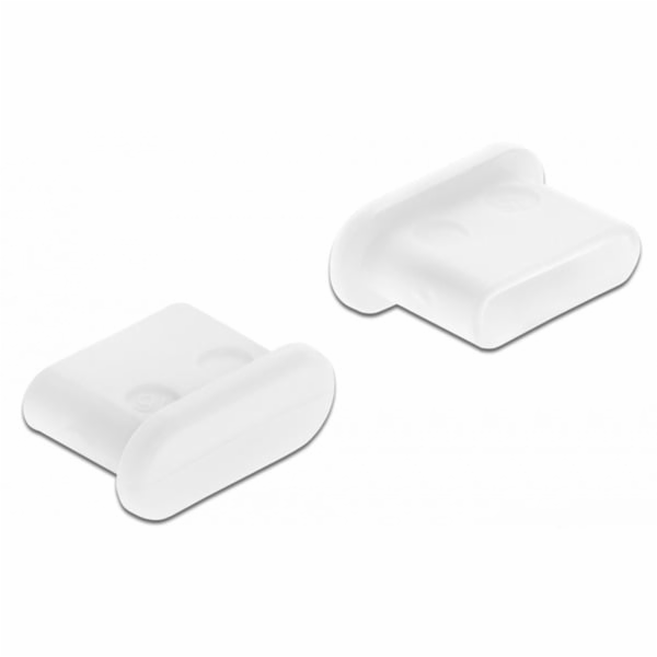 DeLOCK Protiprachový kryt pro port USB Type-C (bílý, 10 k...