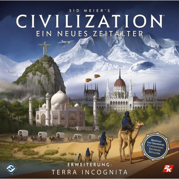 Asmodee Civilization: A New Age - Terra Incognita, deskov...