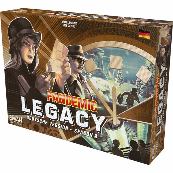 Asmodee Pandemic Legacy - Sezóna 0, desková hra
