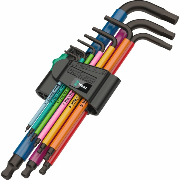 Wera Sada imbusových klíčů 950/7 Hex-Plus Multicolour Mag...