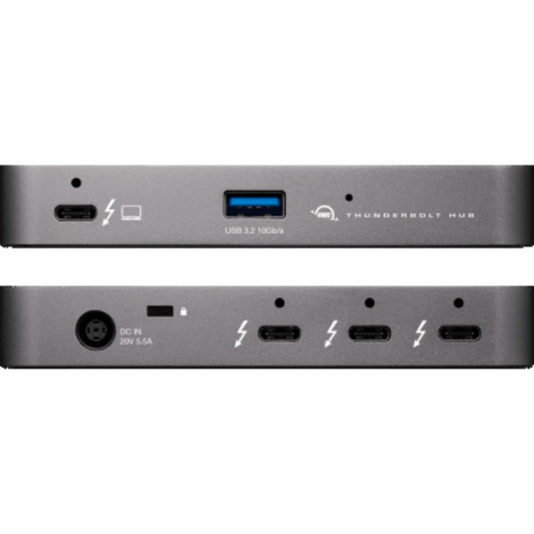 OWC 5-Port Hub s Thunderbolt 4 šedá - Digital/Data