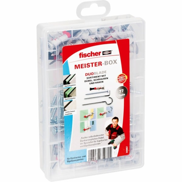 Meister-Box DUOBLADE Gipskartondübel