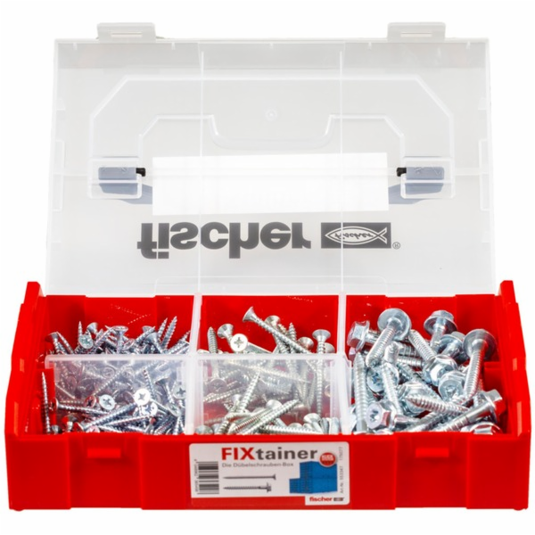 FixTainer Dübelschrauben, Schrauben-Set