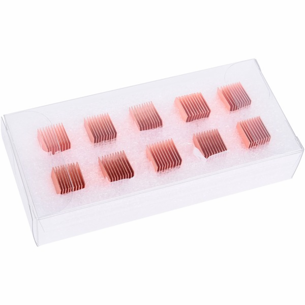 GPU RAM Copper Heatsinks 10x10mm, Kühlkörper