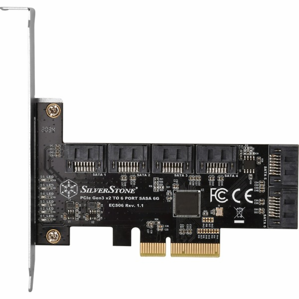 SilverStone SST-ECS06, řadič Serial ATA