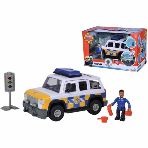 Simba Fireman Sam policejní auto 4x4 s figurkou, autíčko