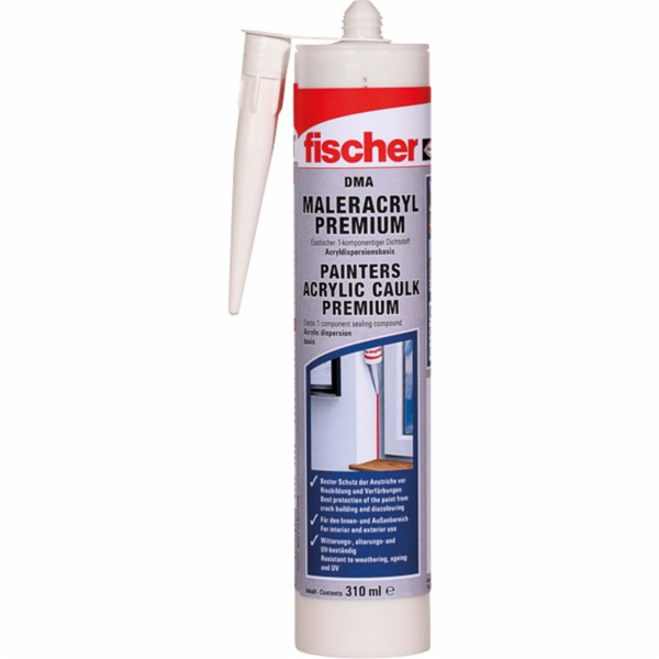 Maleracryl Premium DMA 310ml reinweiß, Dichtmasse